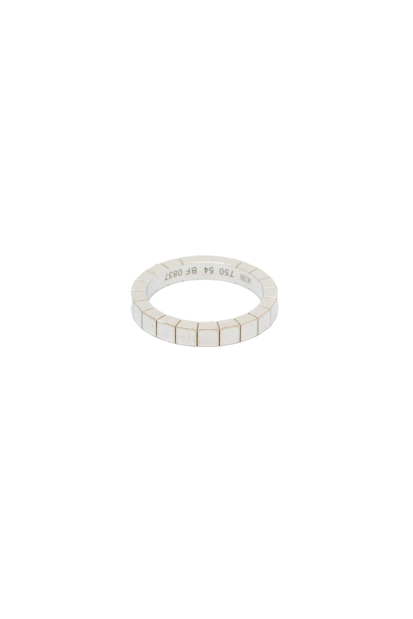 Cartier 18k White Gold Lanieres Ring