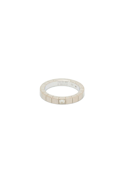 Cartier White Gold Diamond Lanieres Ring