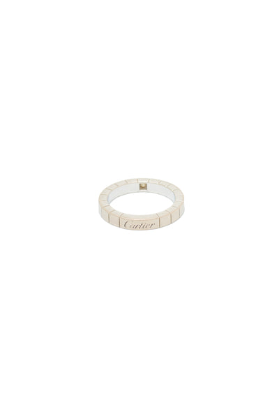 Cartier White Gold Diamond Lanieres Ring