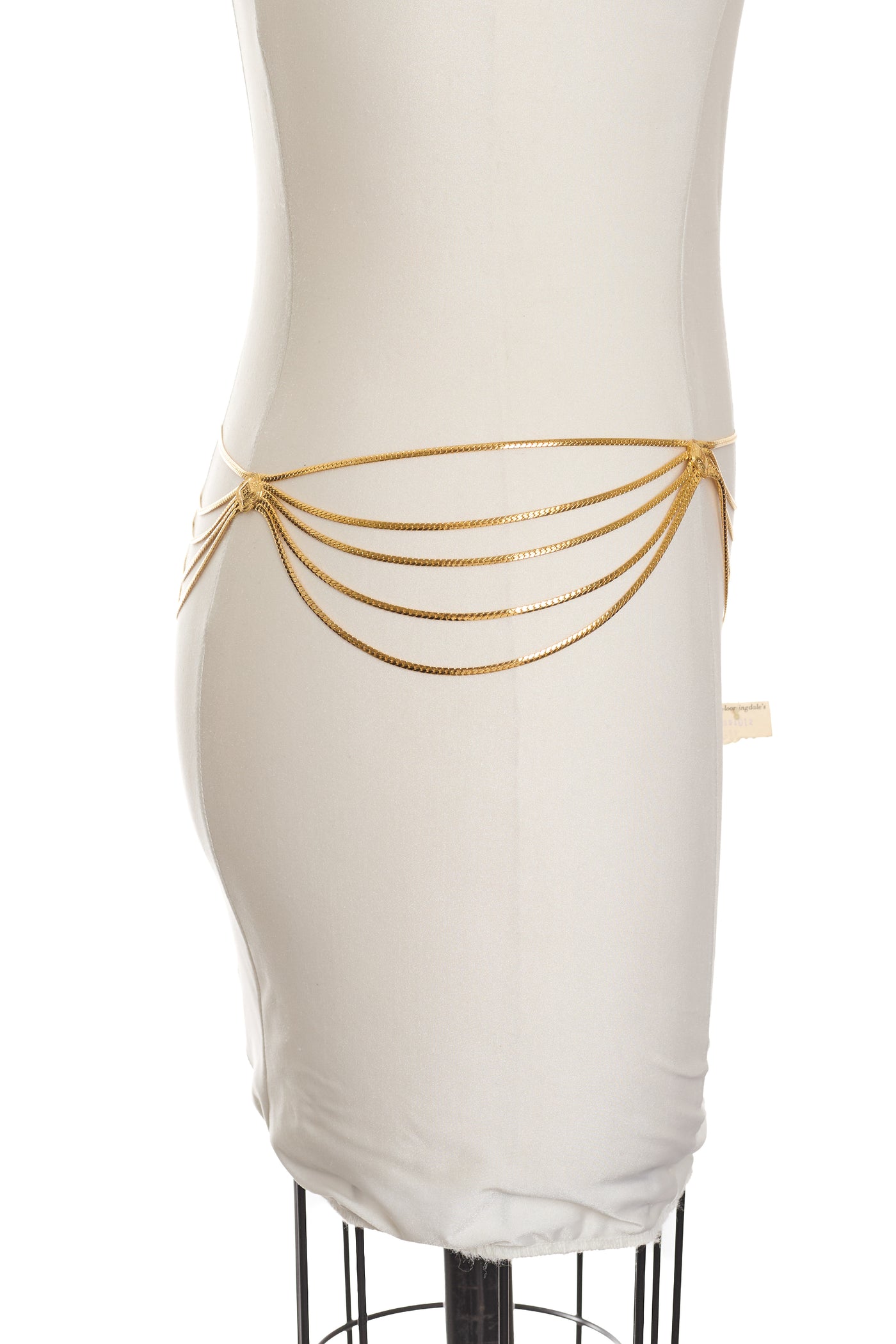 Christian Dior Vintage Gold Chain Belt