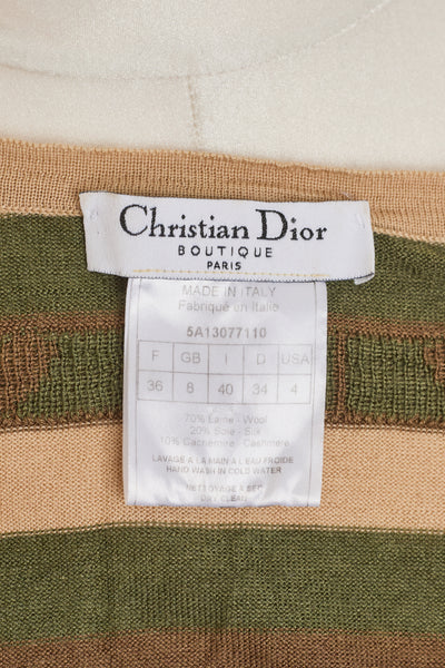 Christian Dior Vintage Heart Logo Cardigan