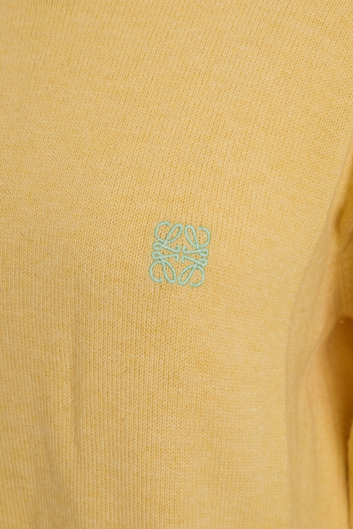 Loewe Yellow Wool Sweater