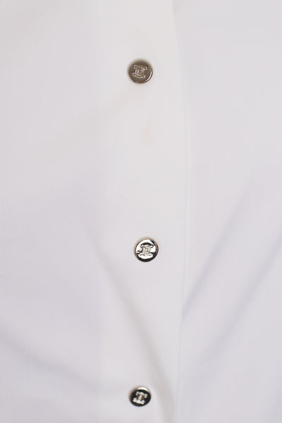 Celine Vintage White Button Up