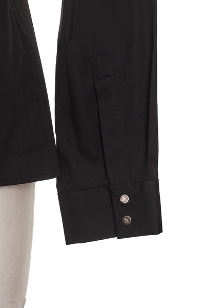 Celine Vintage Black Button Up