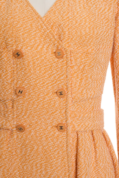 Chanel Vintage 1996 Spring Runway Tweed Dress