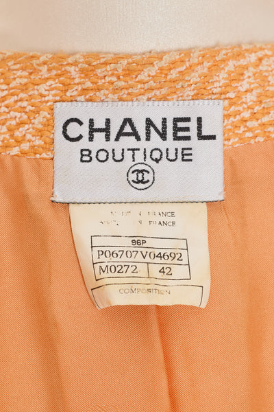 Chanel Vintage 1996 Spring Runway Tweed Dress