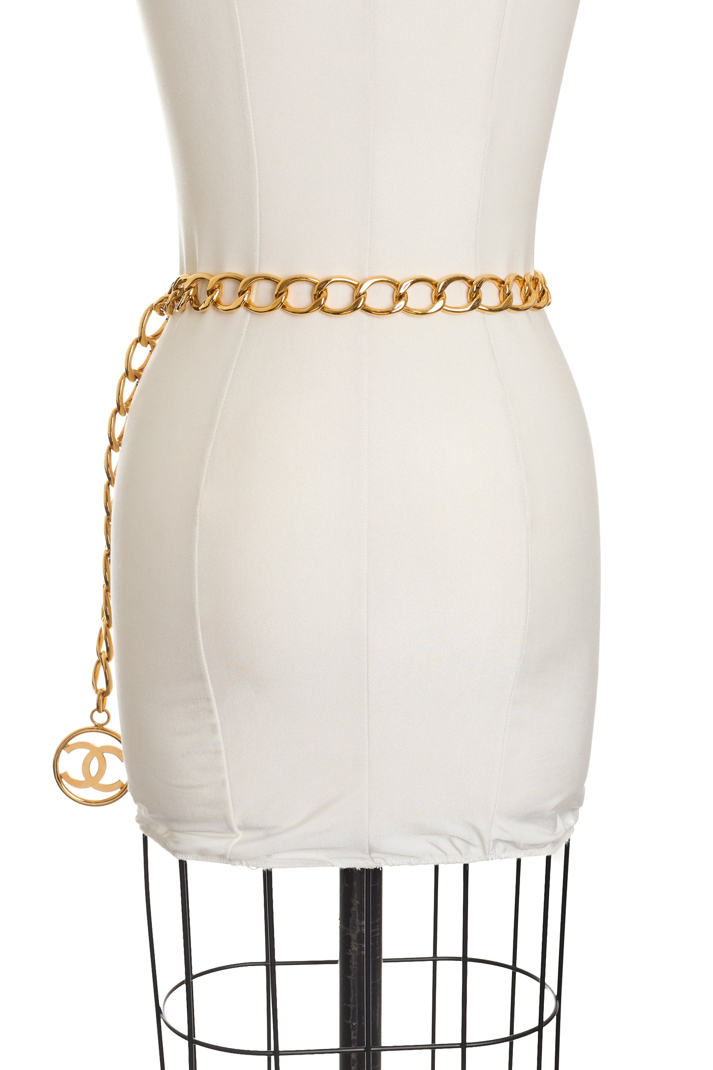 Chanel Vintage Double CC Chain Belt 92