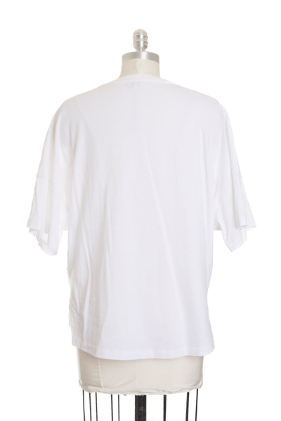 Loewe White Cotton Logo T-Shirt