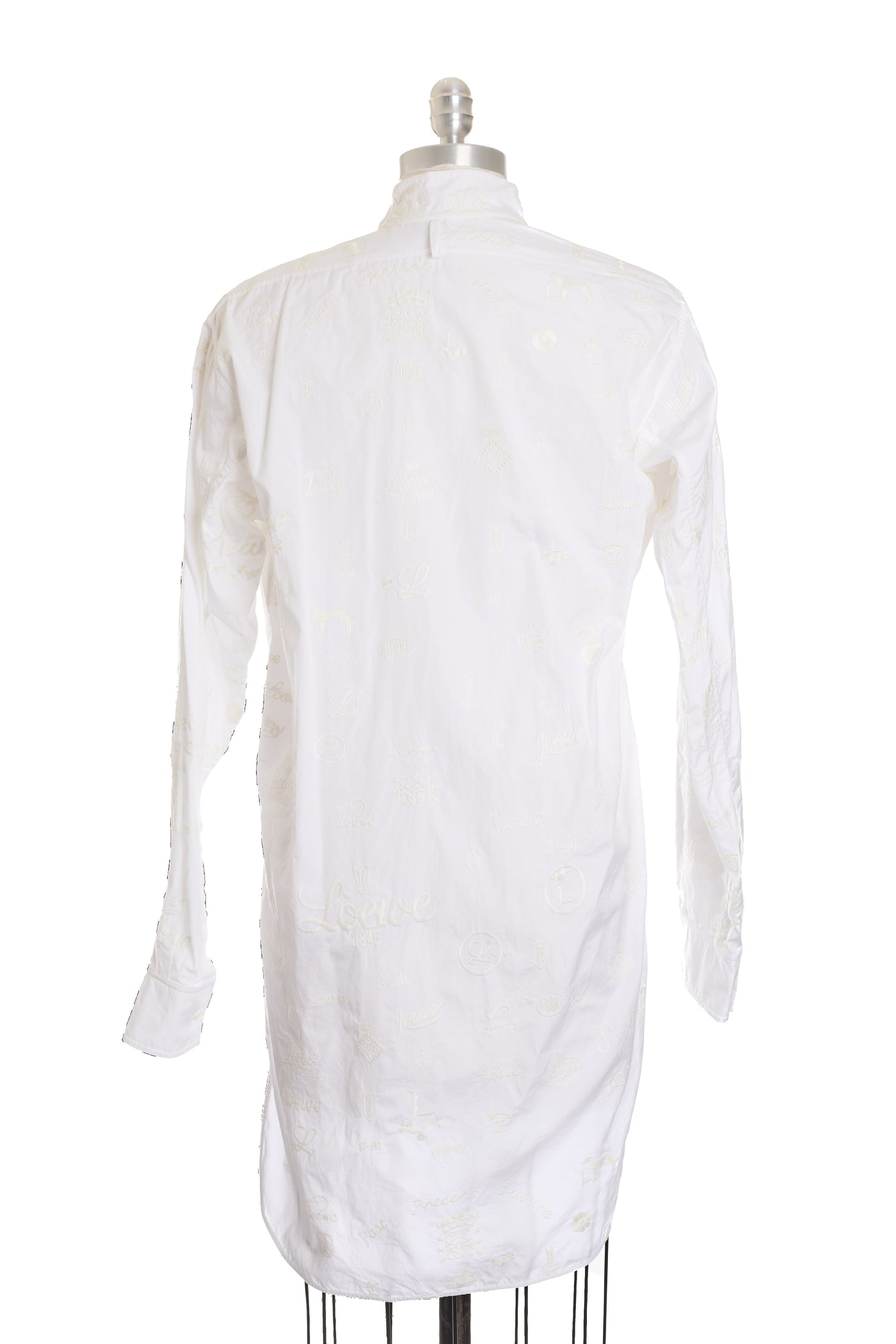 Loewe Million Logo Button Up Dress