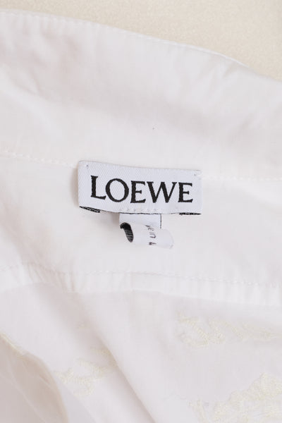 Loewe Million Logo Button Up Dress