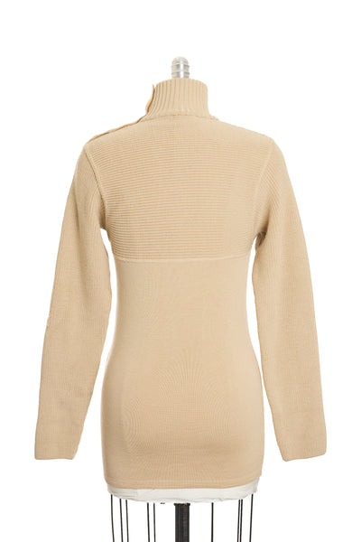 Chanel Beige Sport CC Turtleneck