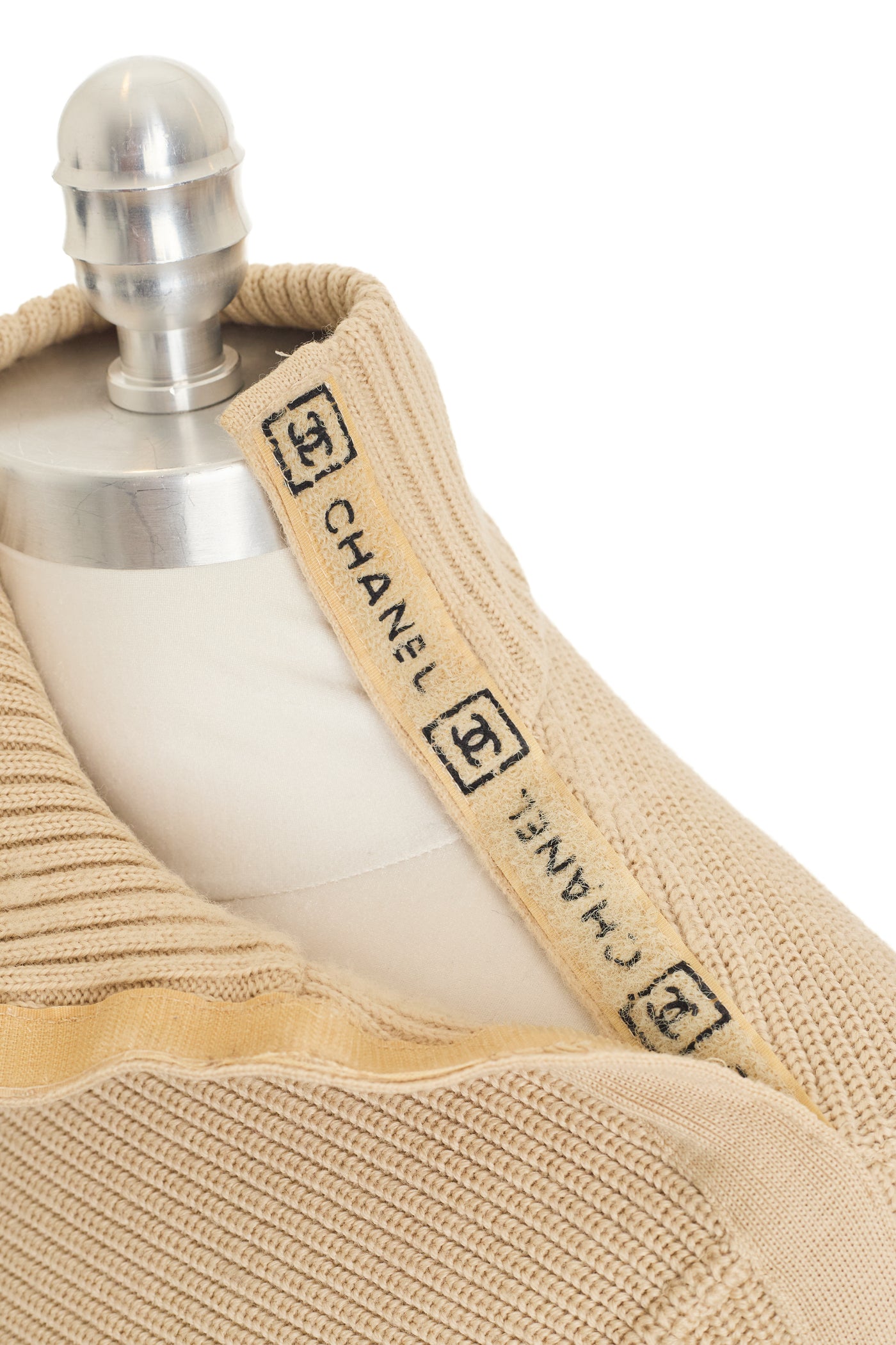 Chanel Beige Sport CC Turtleneck