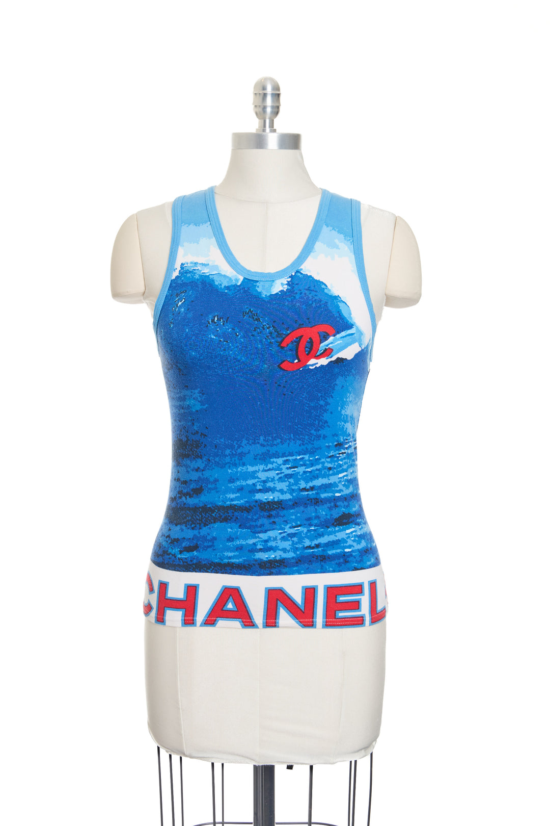 Chanel Rare Vintage Surf Line Tank Top – Anthology of Style