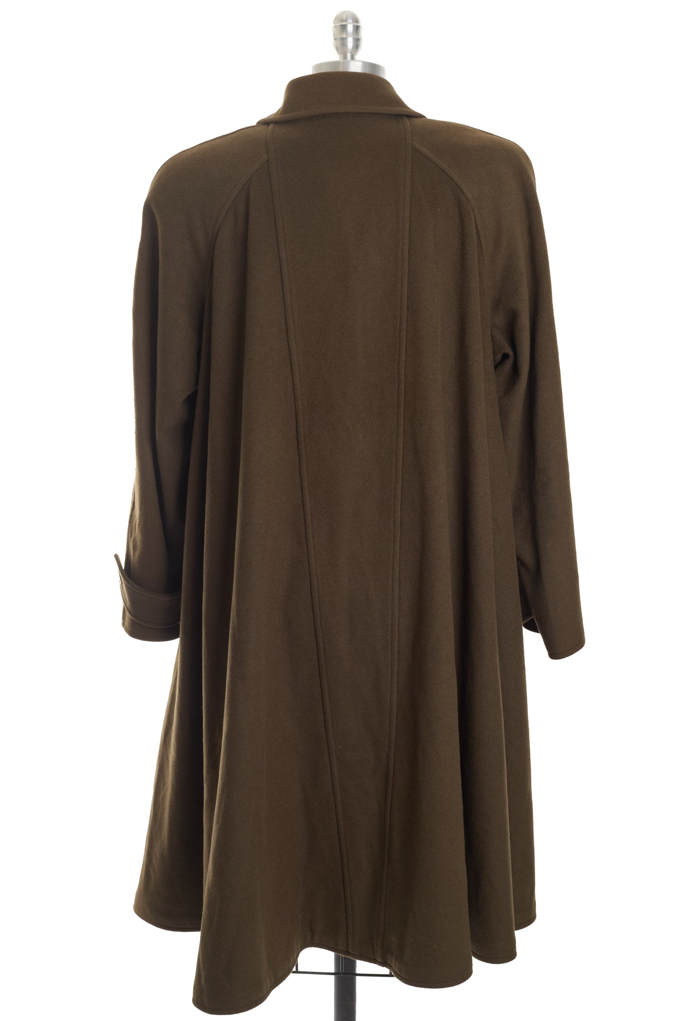 Chanel Vintage Green Cashmere Coat