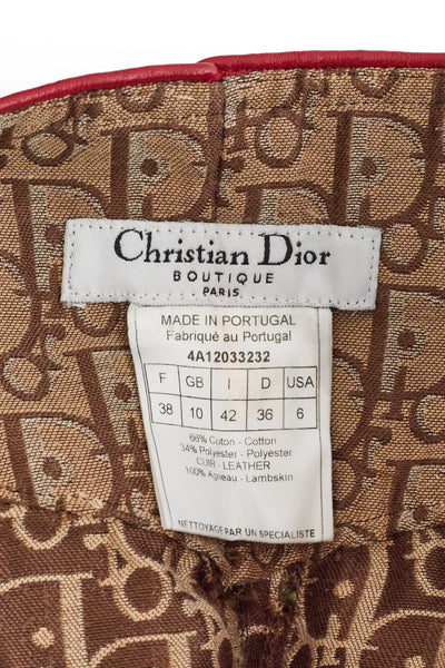 Christian Dior Vintage Rasta Skirt