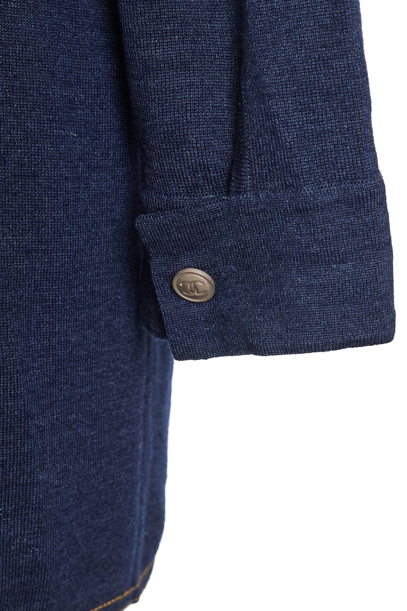 Chanel Denim Motif Sweater