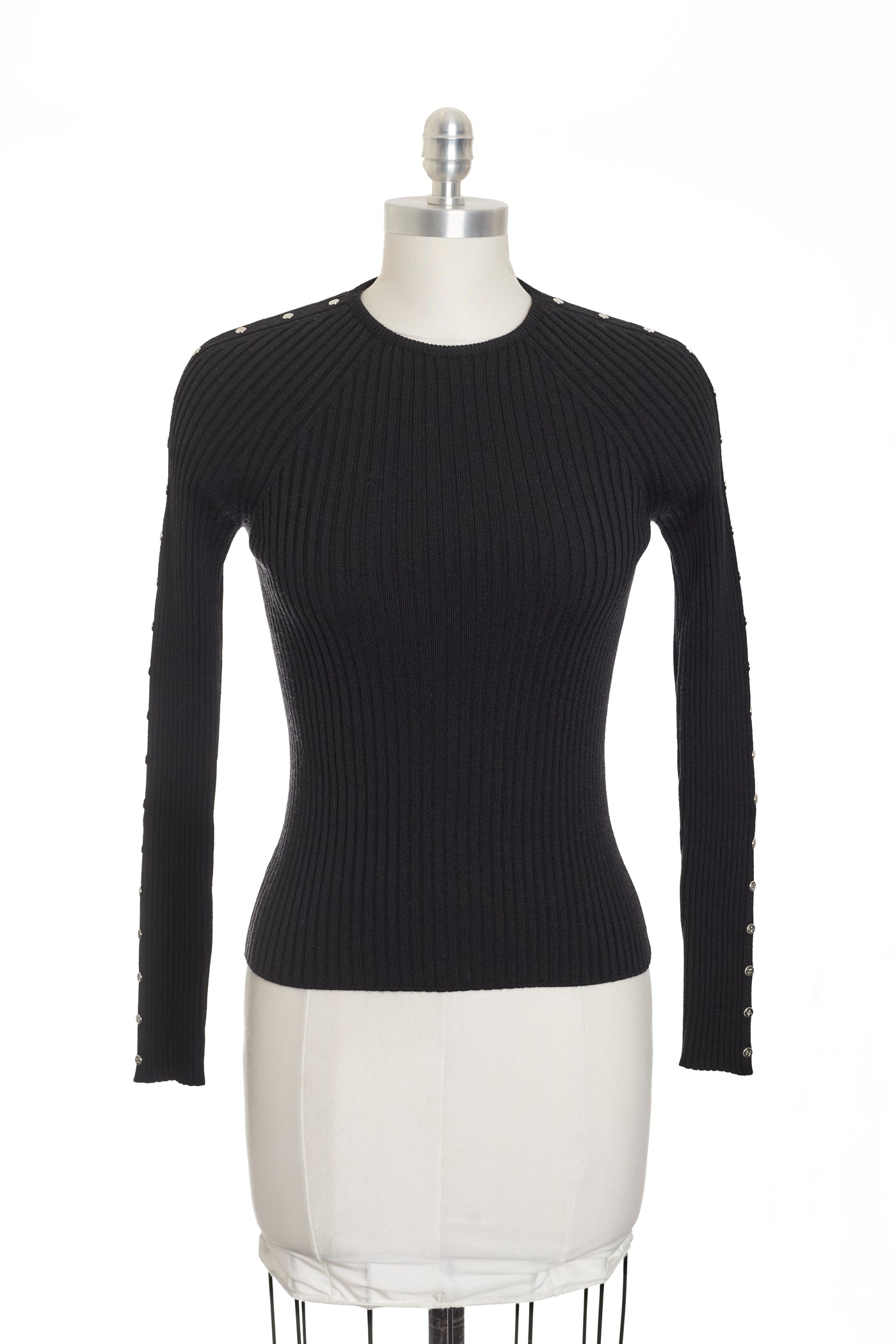 Celine Vintage Macadam Stud Knit Sweater