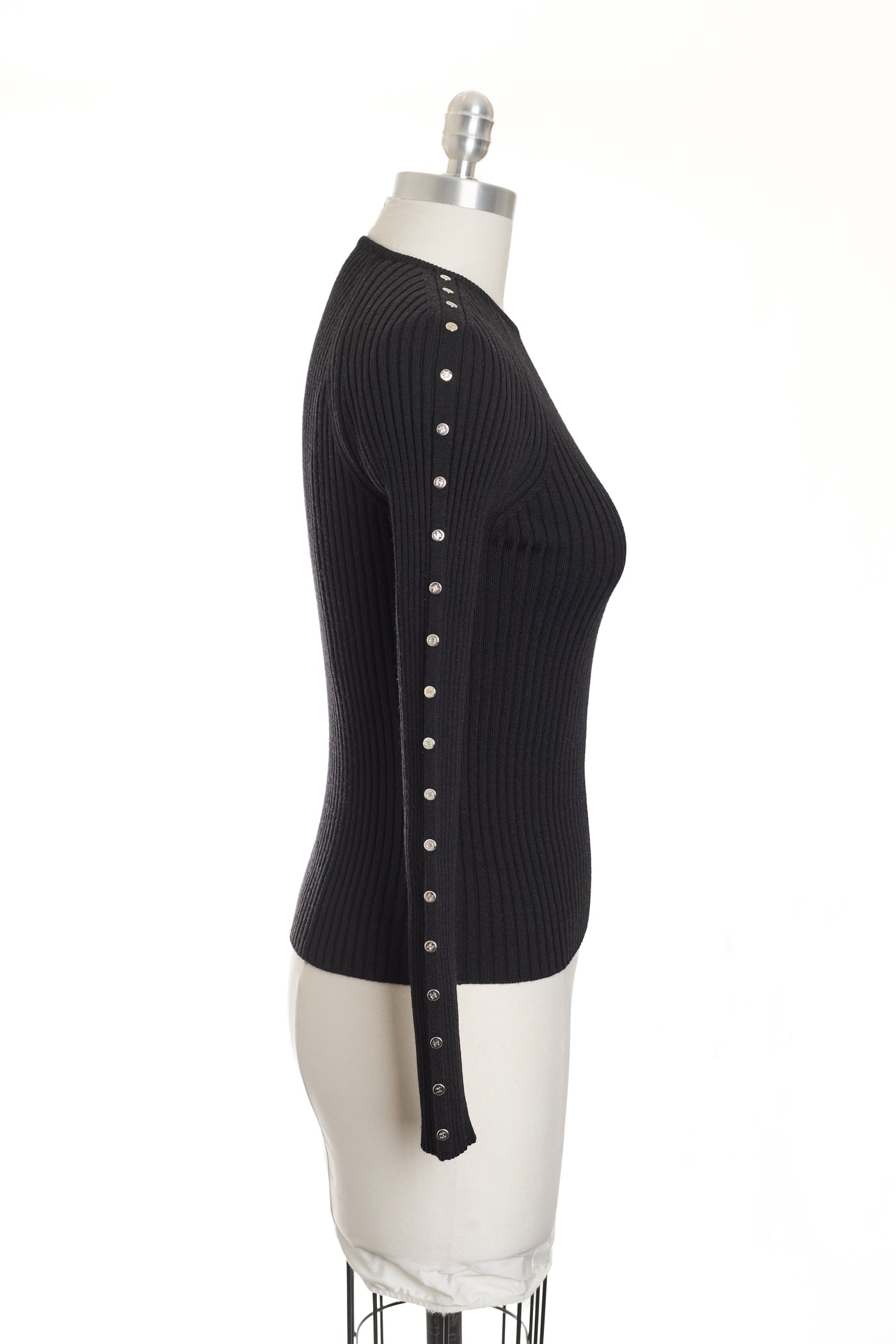 Celine Vintage Macadam Stud Knit Sweater