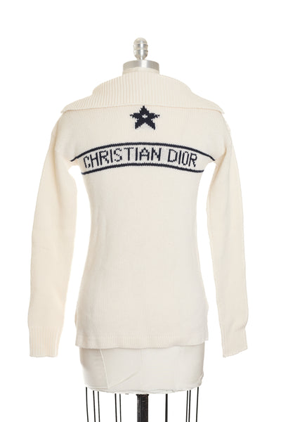 Christian Dior Ecru Dioriviera Sweater