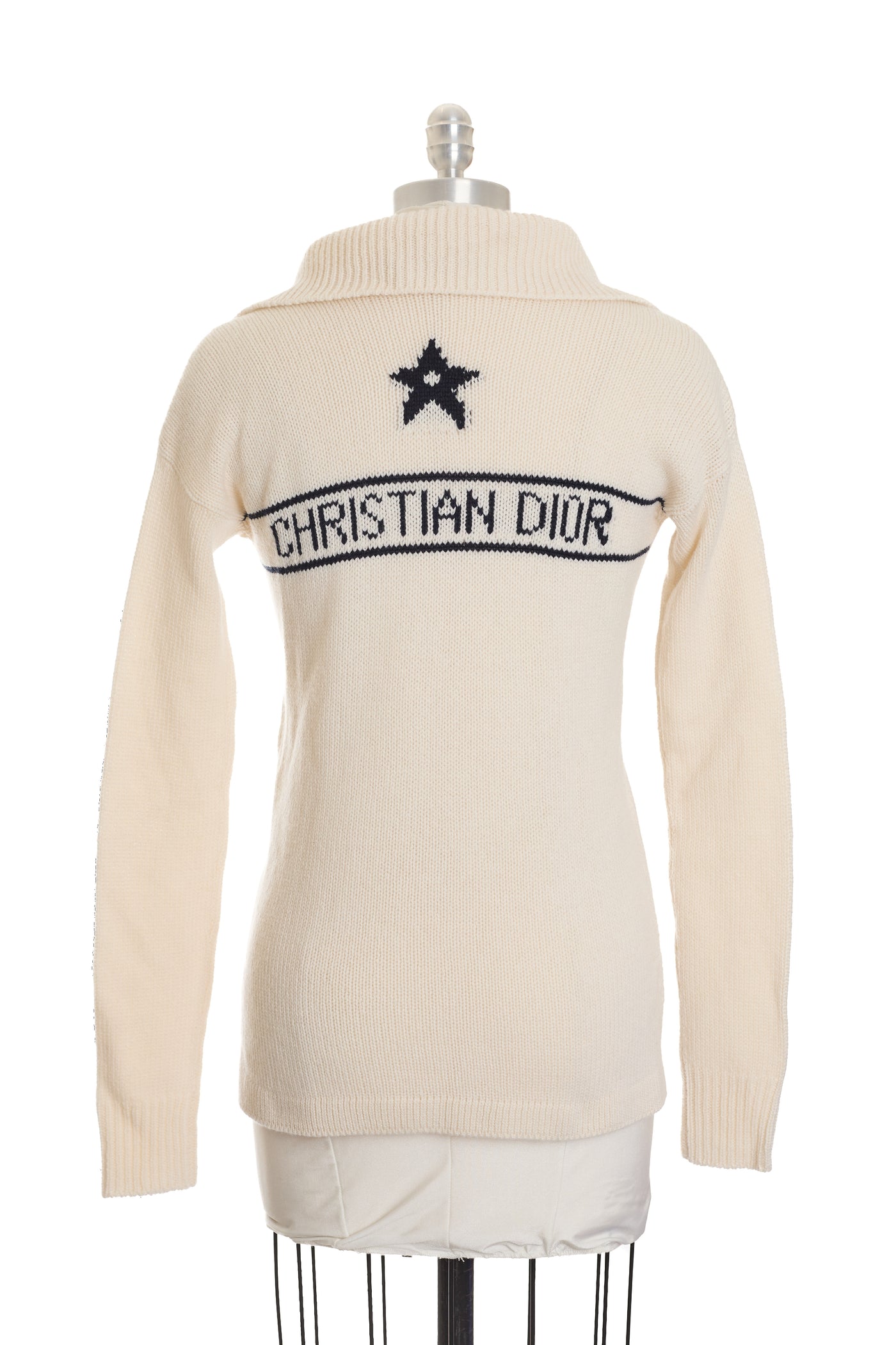 Christian Dior Ecru Dioriviera Sweater