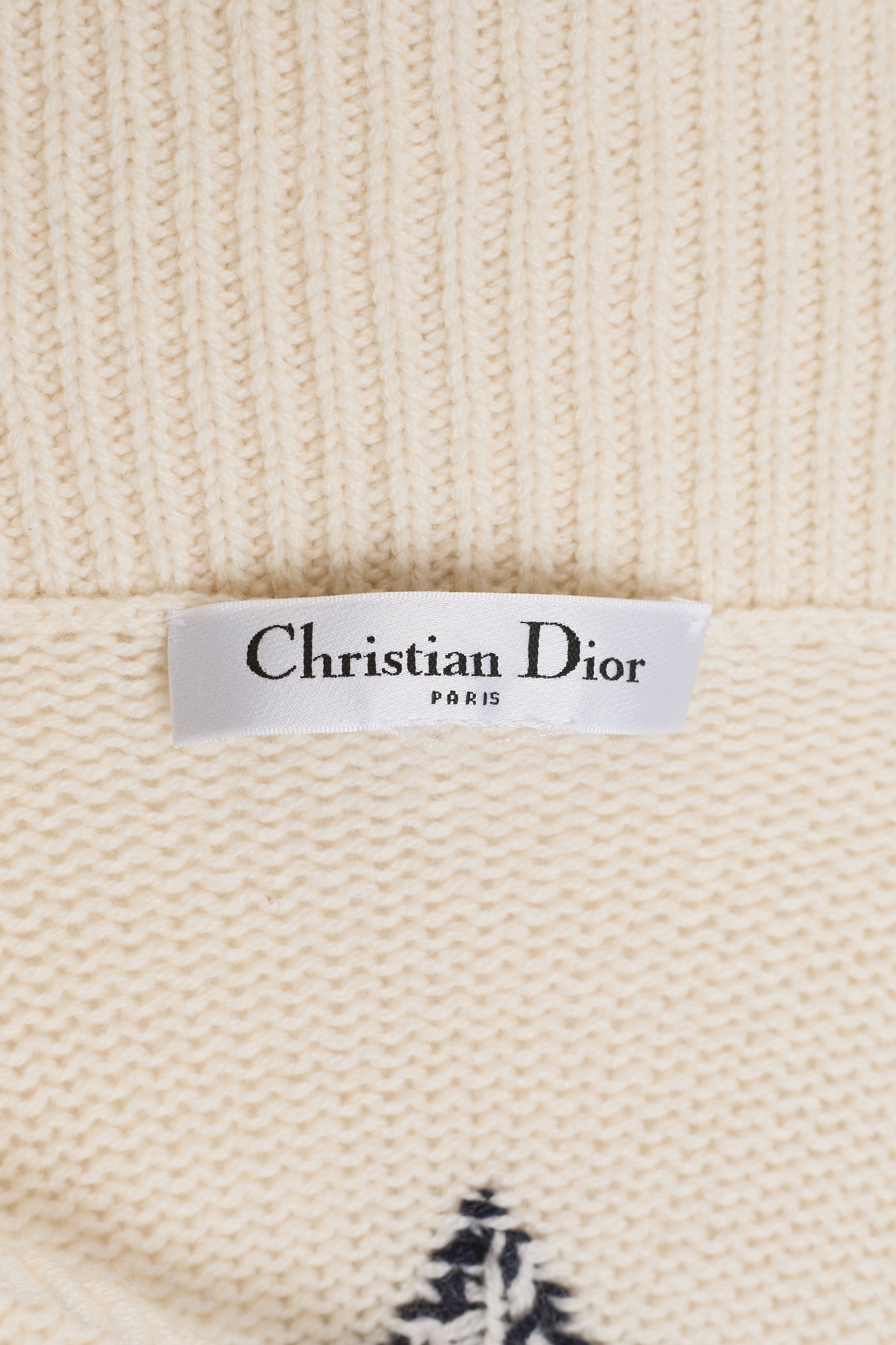 Christian Dior Ecru Dioriviera Sweater