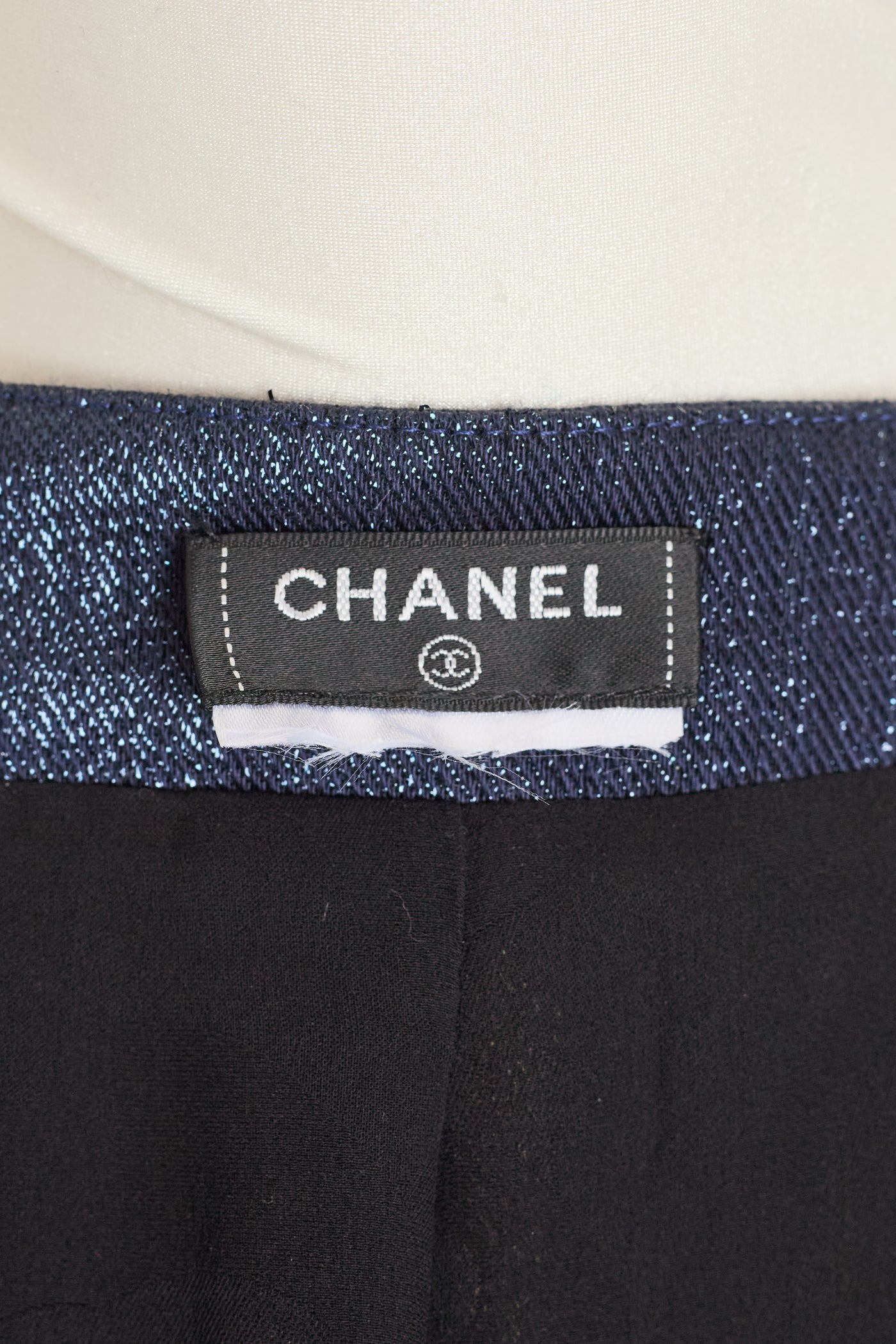 Chanel Short Sleeve Button Up Iridescent Jacket