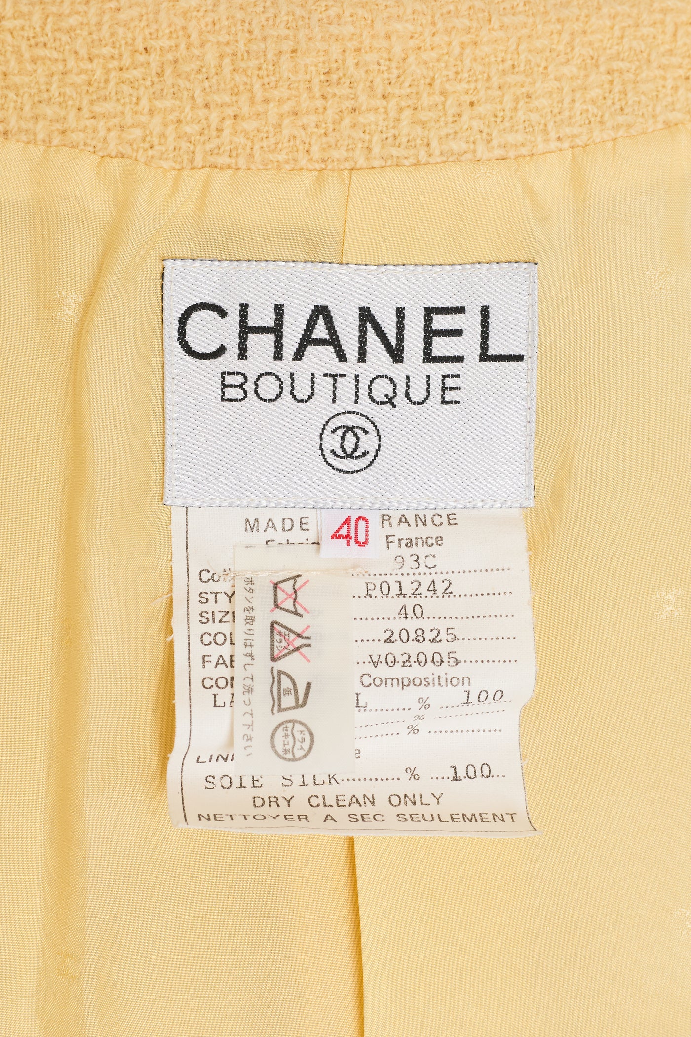 Chanel Tweed Skirt Suit