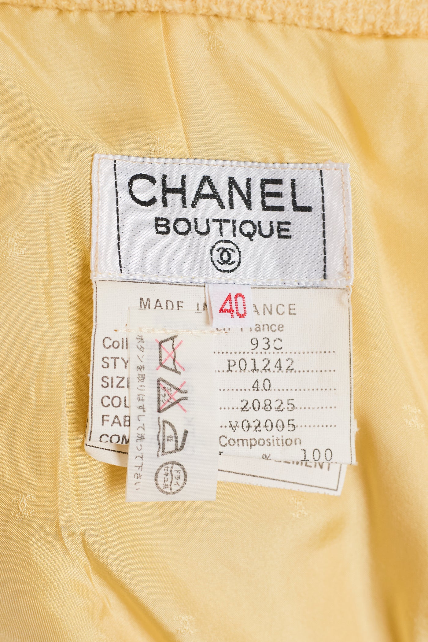 Chanel Tweed Skirt Suit