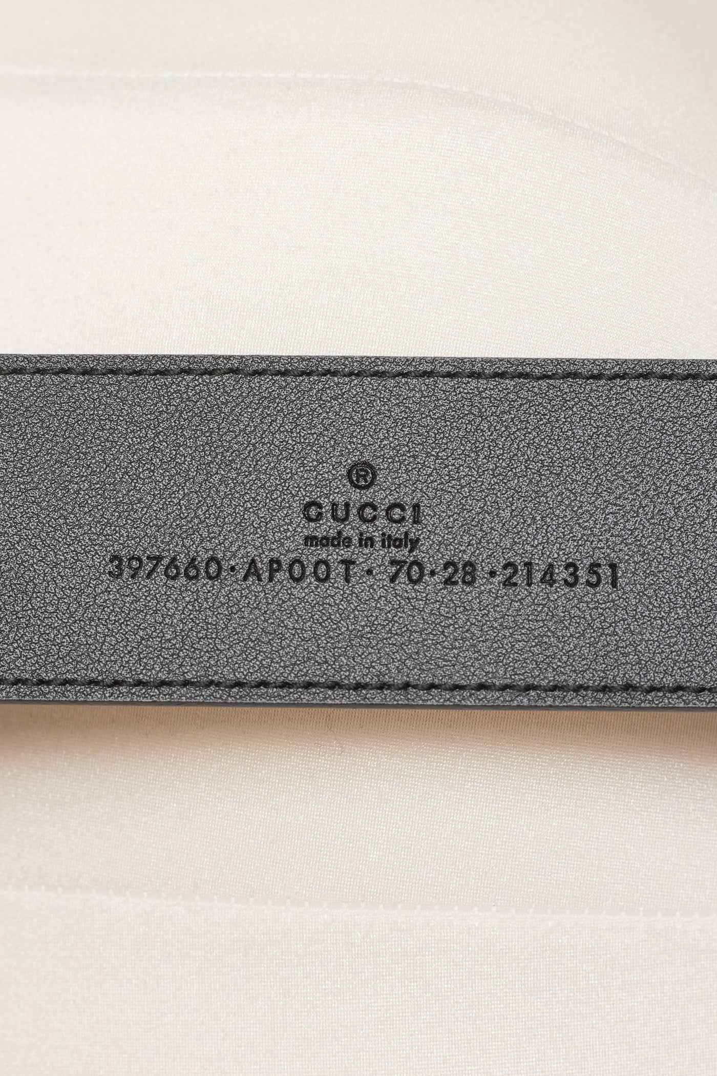Gucci GG Marmont Brushed Gold Belt 70