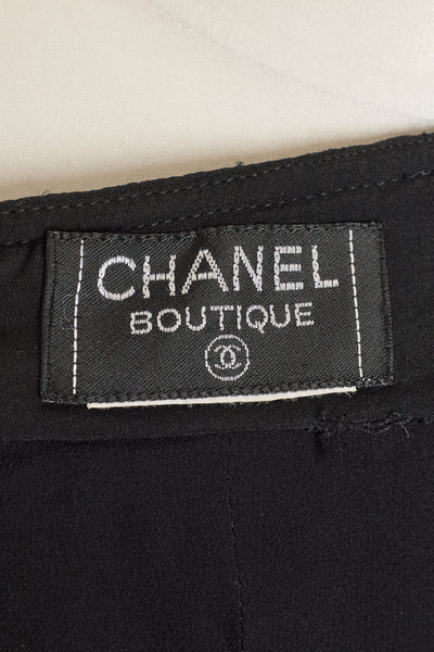 Chanel Vintage 1995 SS Runway Black Jumpsuit