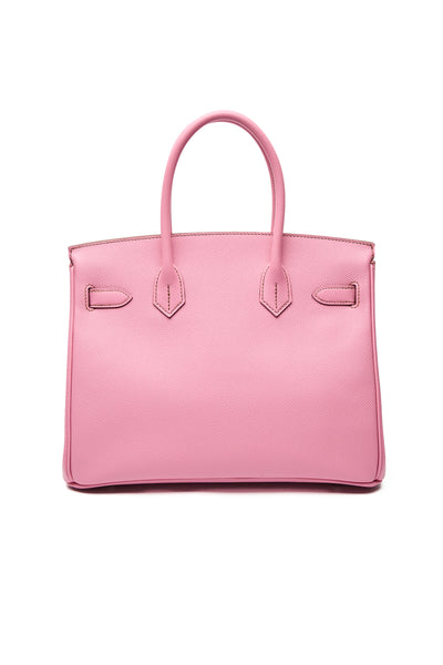 Hermes Bubblegum Epsom Leather PHW Birkin 30