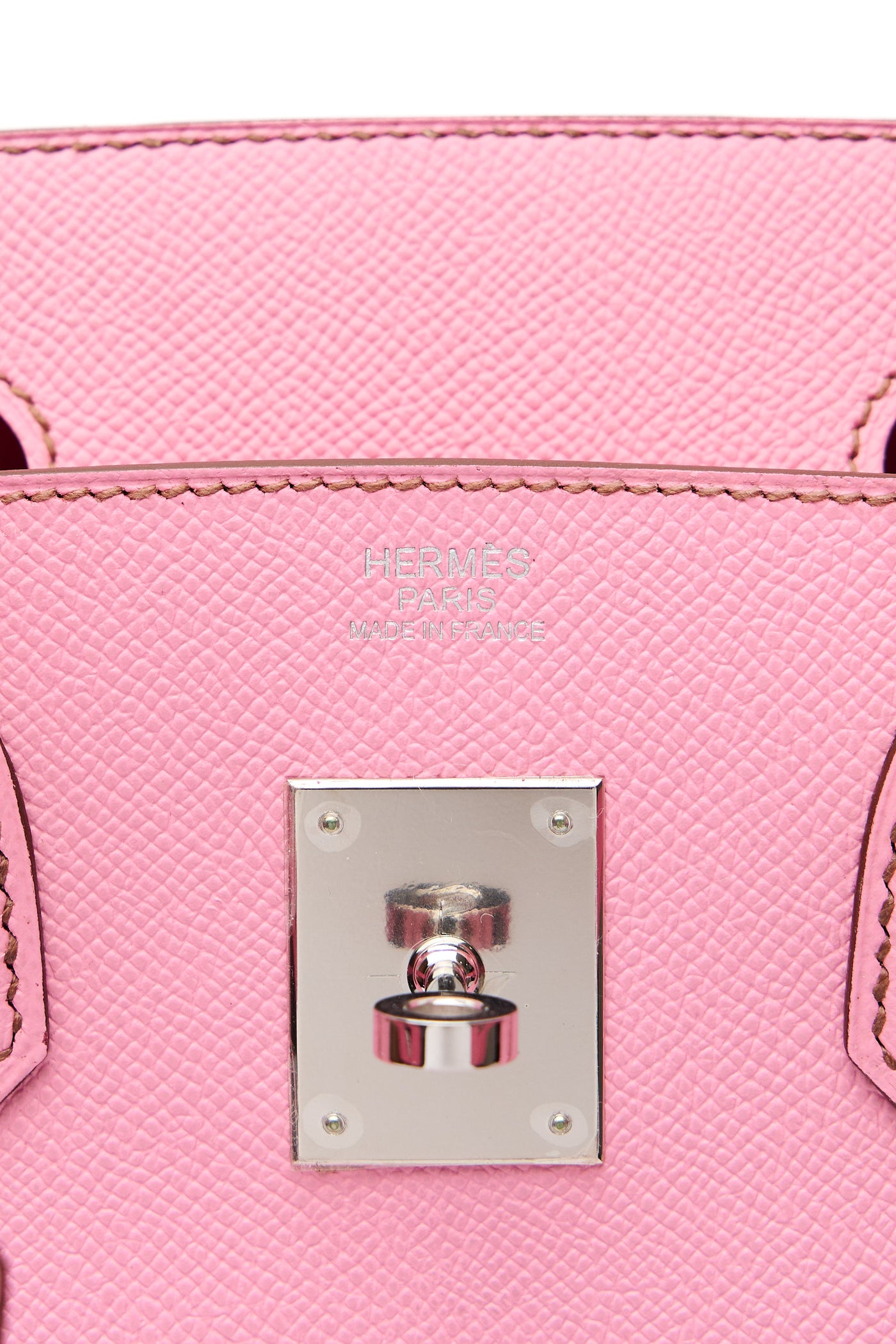 Hermes Bubblegum Epsom Leather PHW Birkin 30