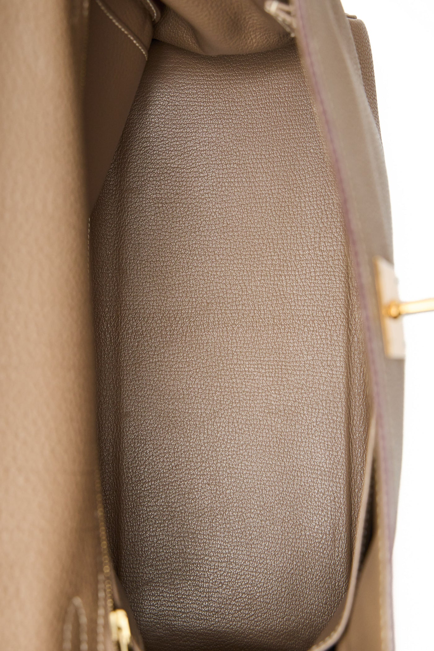 Hermes Retourne Kelly 32 Etoupe Togo Leather GHW