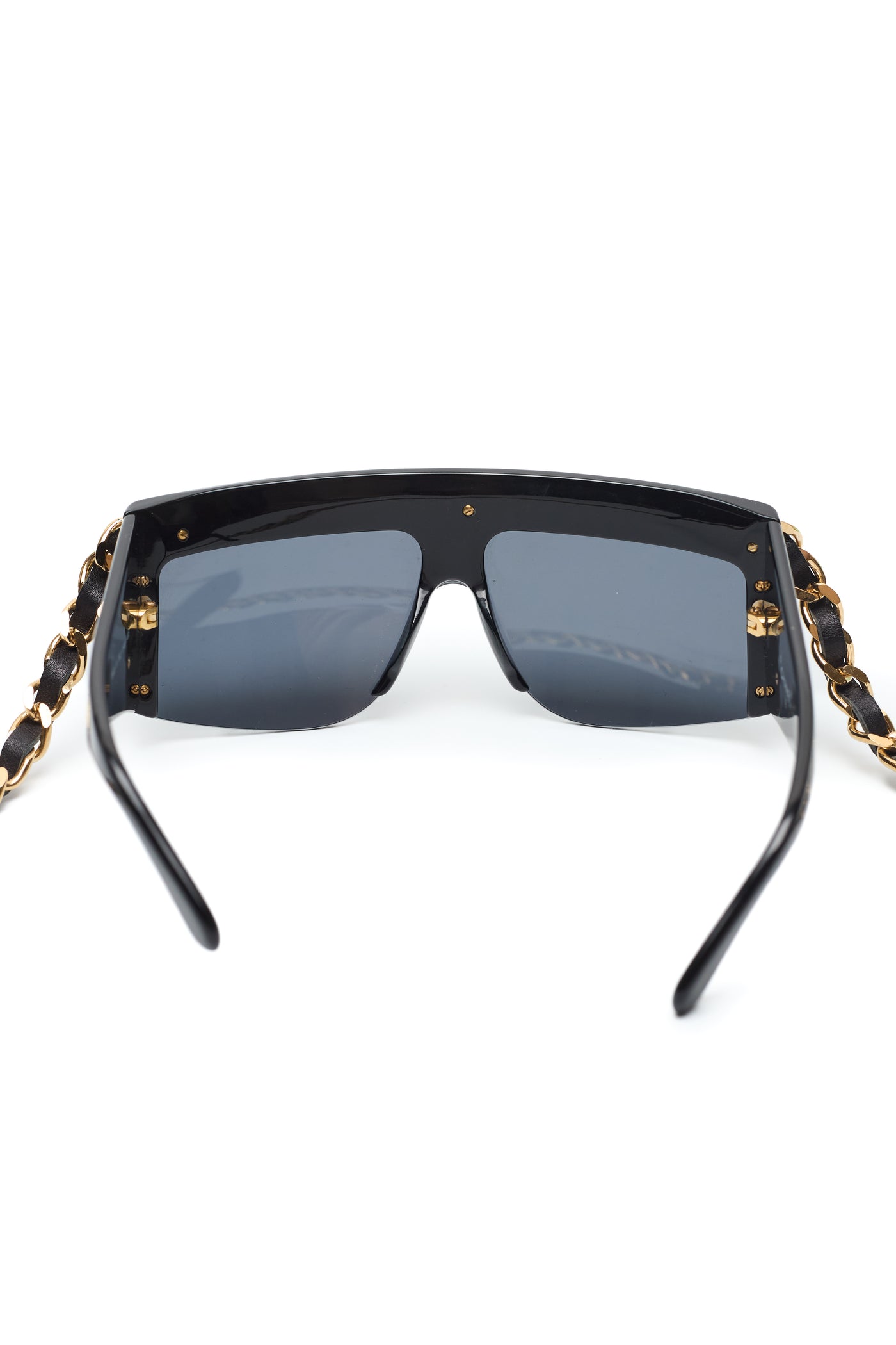 Chanel Rare Vintage 1993 FW Runway Chain Around Sunglasses