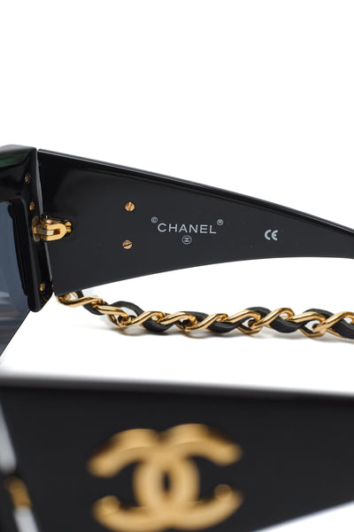 Chanel Rare Vintage 1993 FW Runway Chain Around Sunglasses