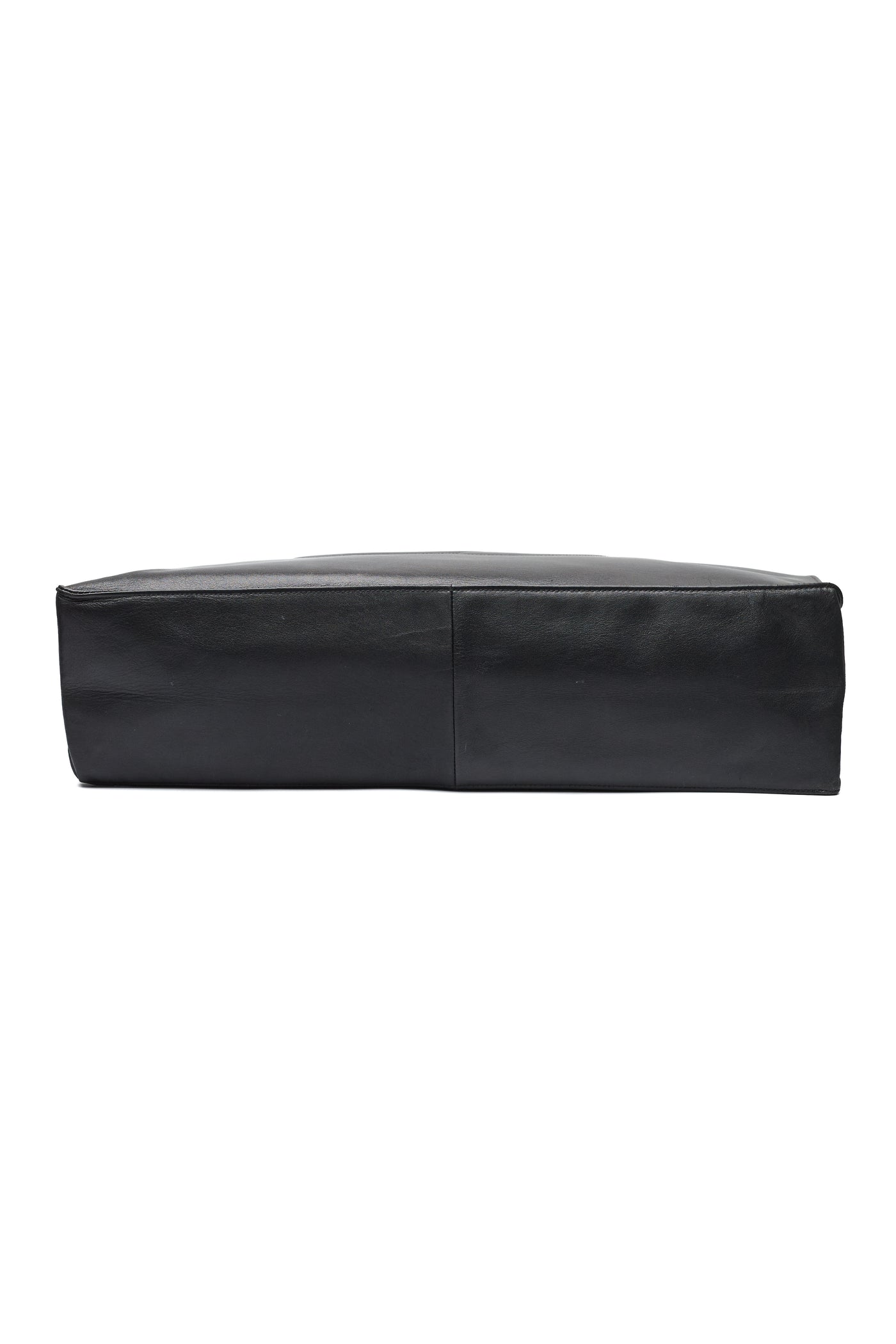 Chanel Vintage Black Calfskin CC Tote Bag