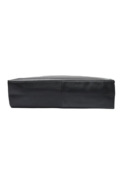 Chanel Vintage Black Calfskin CC Tote Bag
