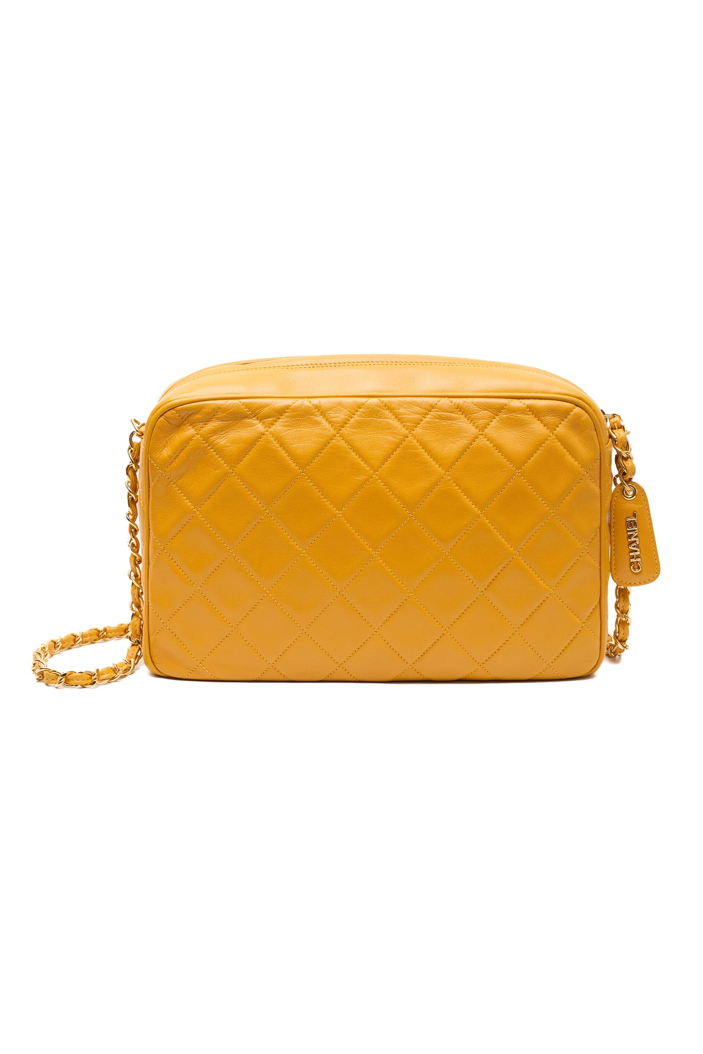 Chanel Vintage Marigold Lambskin Camera Bag