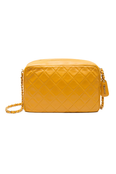 Chanel Vintage Marigold Lambskin Camera Bag