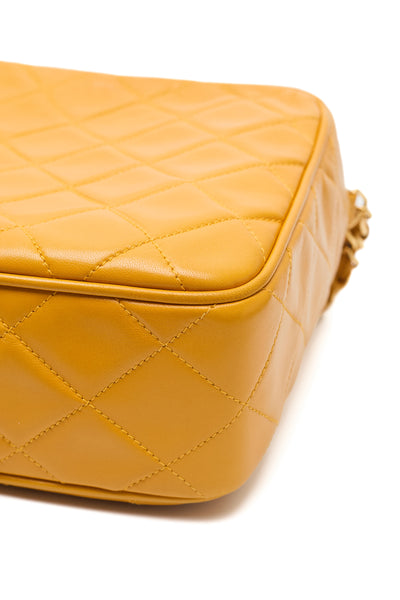 Chanel Vintage Marigold Lambskin Camera Bag