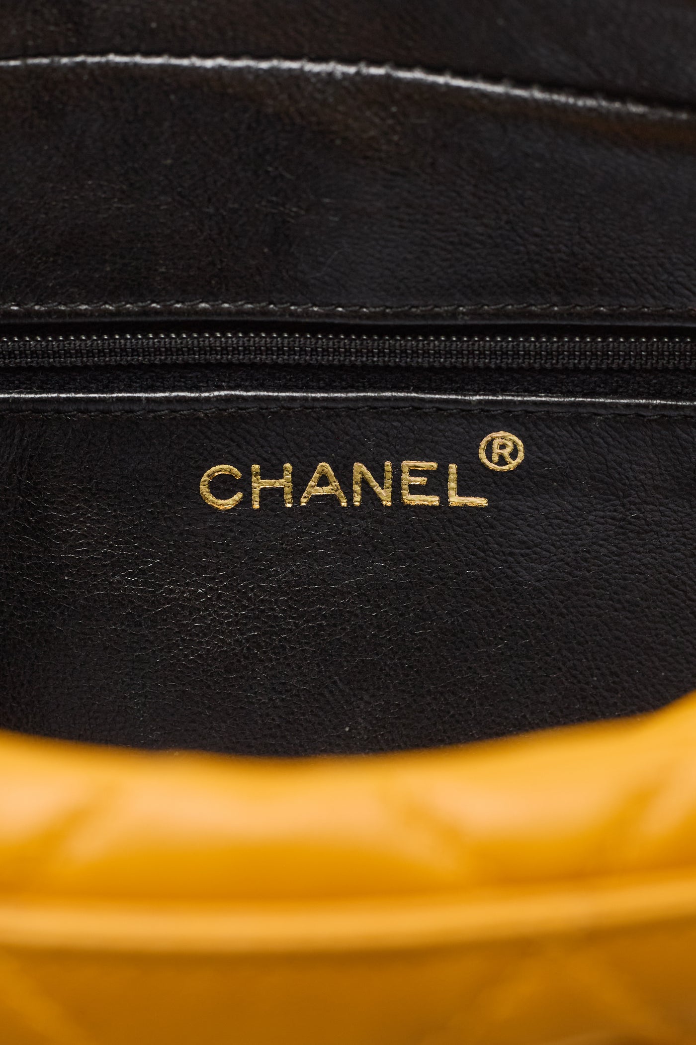 Chanel Vintage Marigold Lambskin Camera Bag
