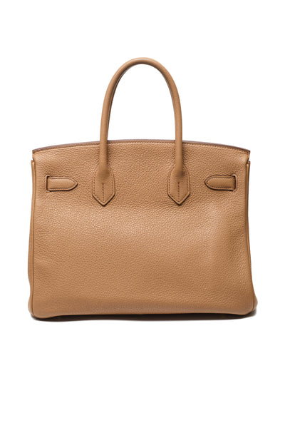 Hermes Tabac Camel Togo Birkin 30