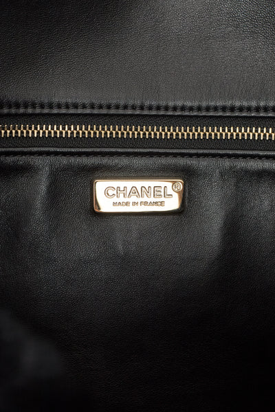 Chanel Chain CC Charm Real Fur Clutch