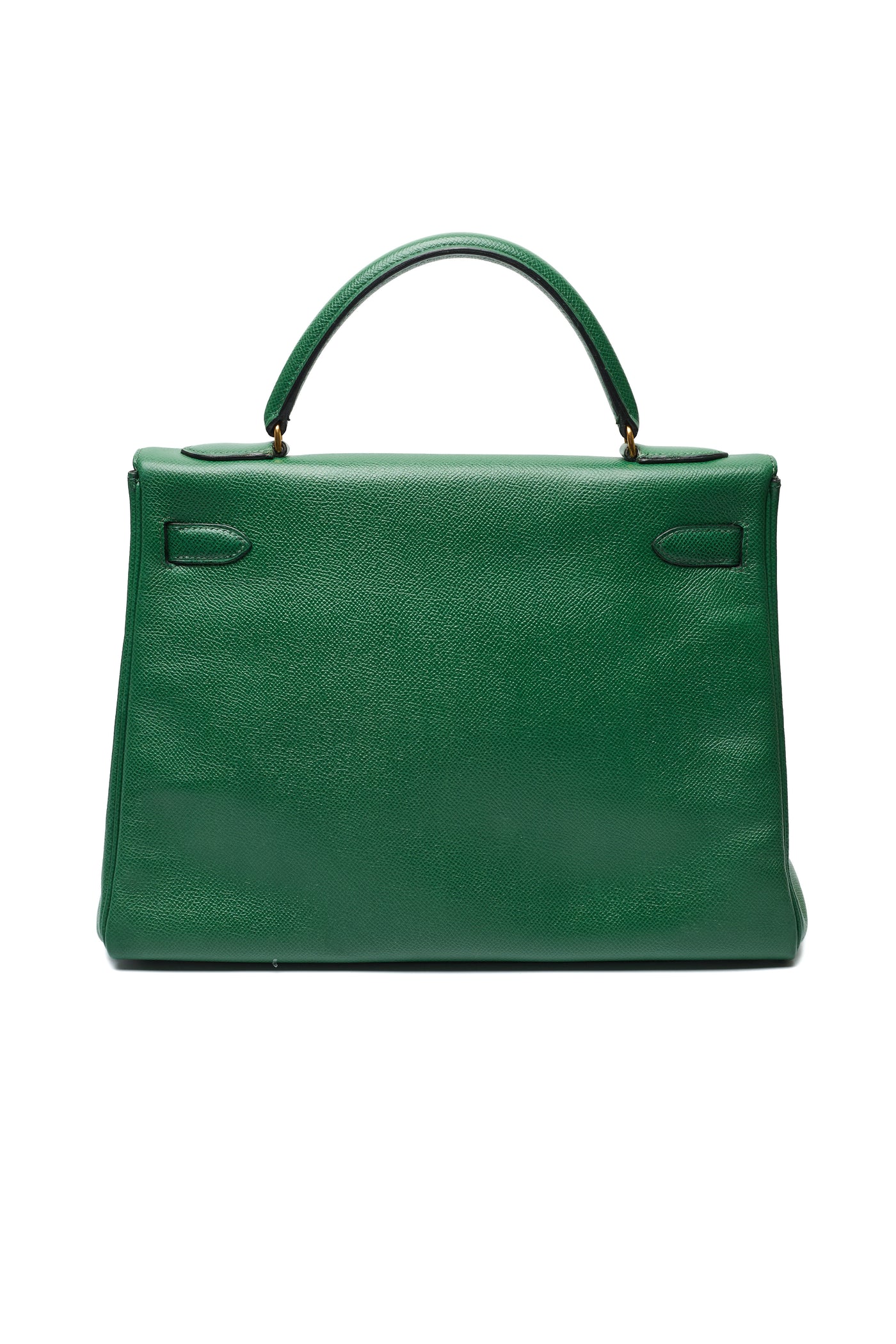 Hermes Vintage Vert Courchevel Leather Kelly 32