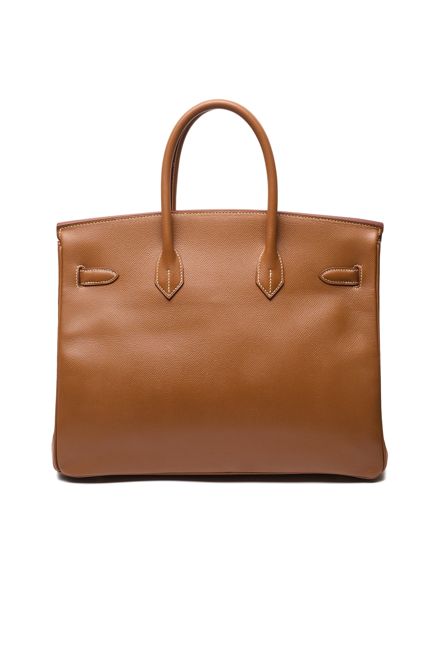 Hermes Vintage Gold Courchevel Birkin 35