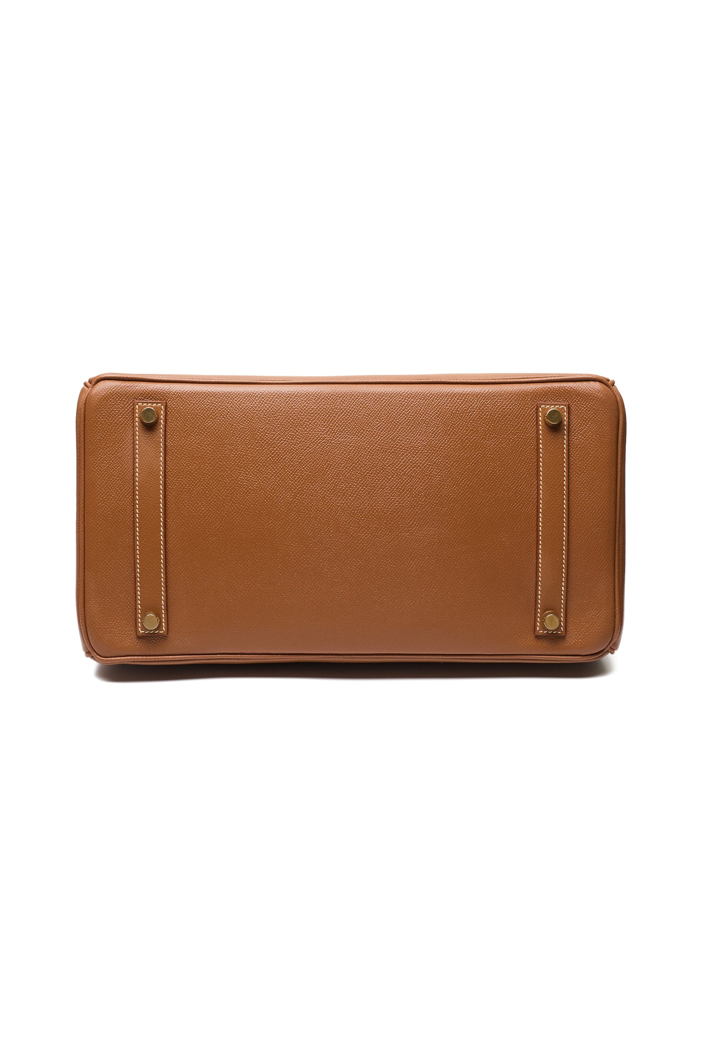 Hermes Vintage Gold Courchevel Birkin 35