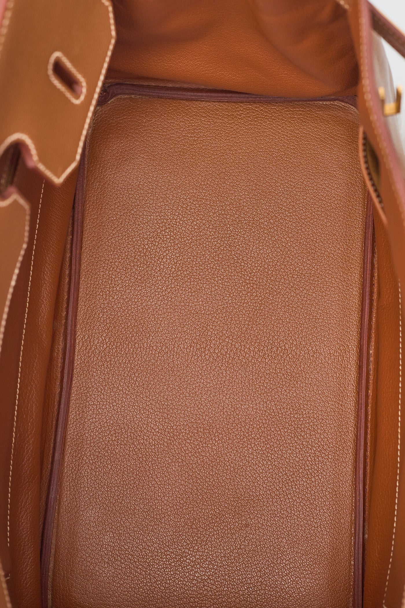 Hermes Vintage Gold Courchevel Birkin 35