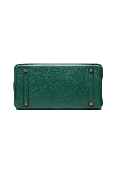 Hermes Vintage Green Ardennes Birkin 35