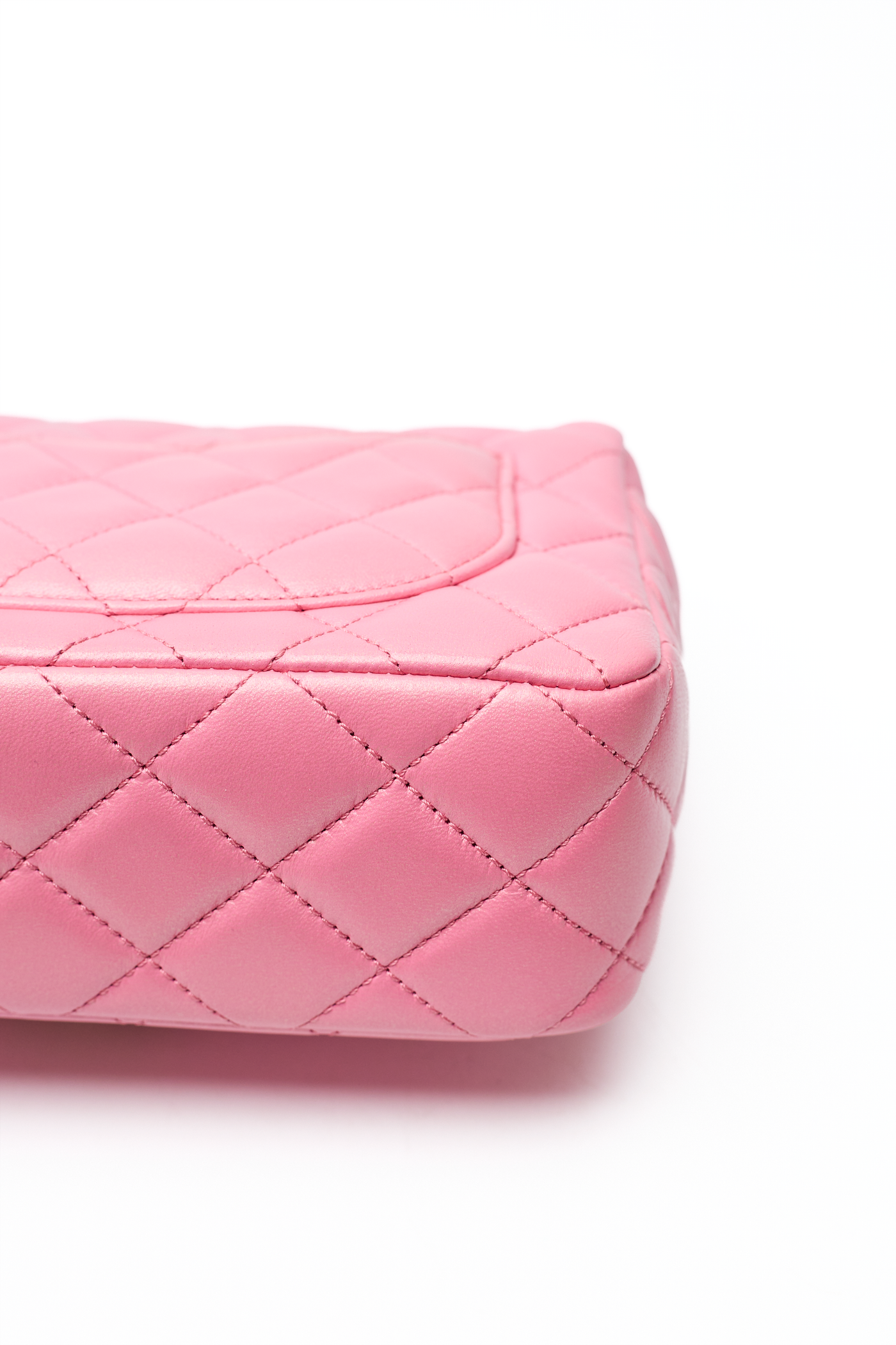 Chanel 2023 Iridescent Pink Lambskin Candy Heart CC Flap Bag