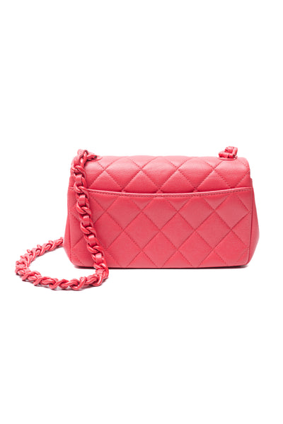 Chanel Pink Caviar Incognito Mini Flap Bag